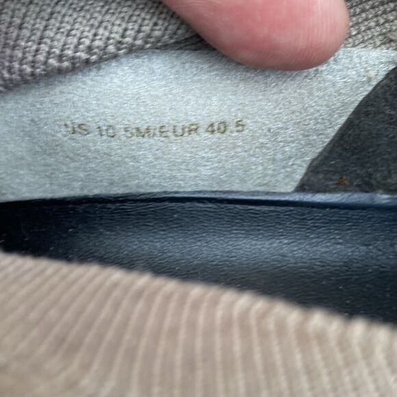 Via Spiga Marlow Taupe Stretch Sock Slip-On Comfort Sneakers Women’s Size 10.5 - Picture 6 of 6